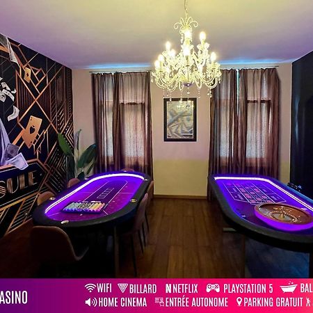Capsule Casino - Jacuzzi - Billard - Netflix - Console & Jeux Apartment Mons Bagian luar foto